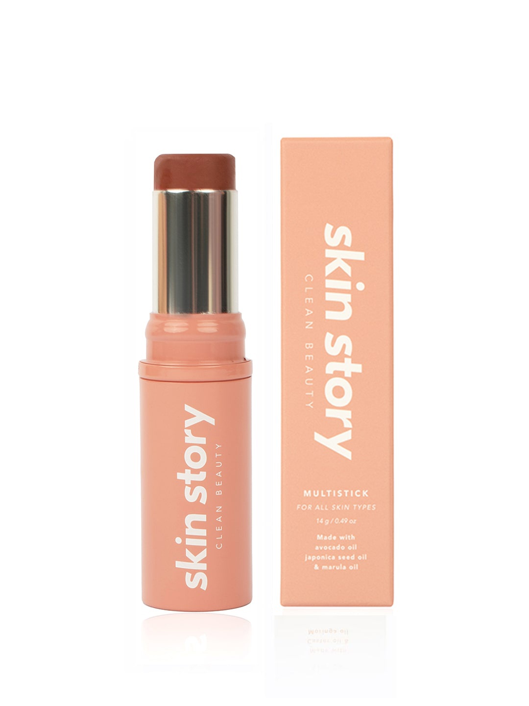

Skin Story Clean Beauty Bold Multistick with Avocado Oil, Brown