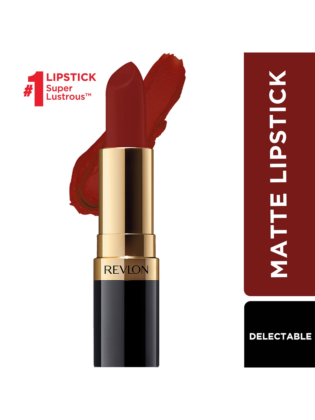 

Revlon Super Lustrous Matte Lipstick - Delectable, Red