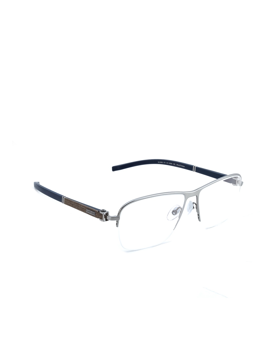 

Chopard Men Half Rim Rectangle Frames, Grey