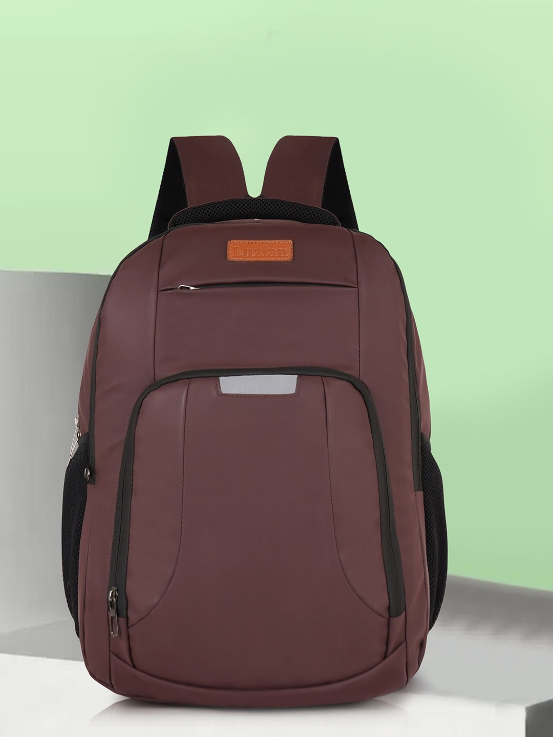 

Luzian Men Backpack with USB Charging Port, Brown