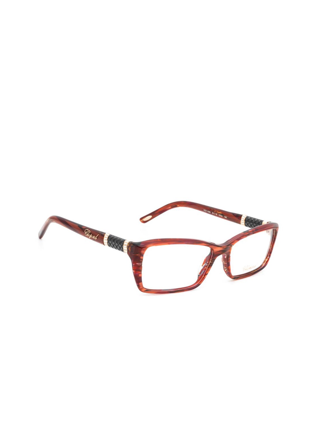 

Chopard Women Abstract Printed Full Rim Rectangle Frames, Red