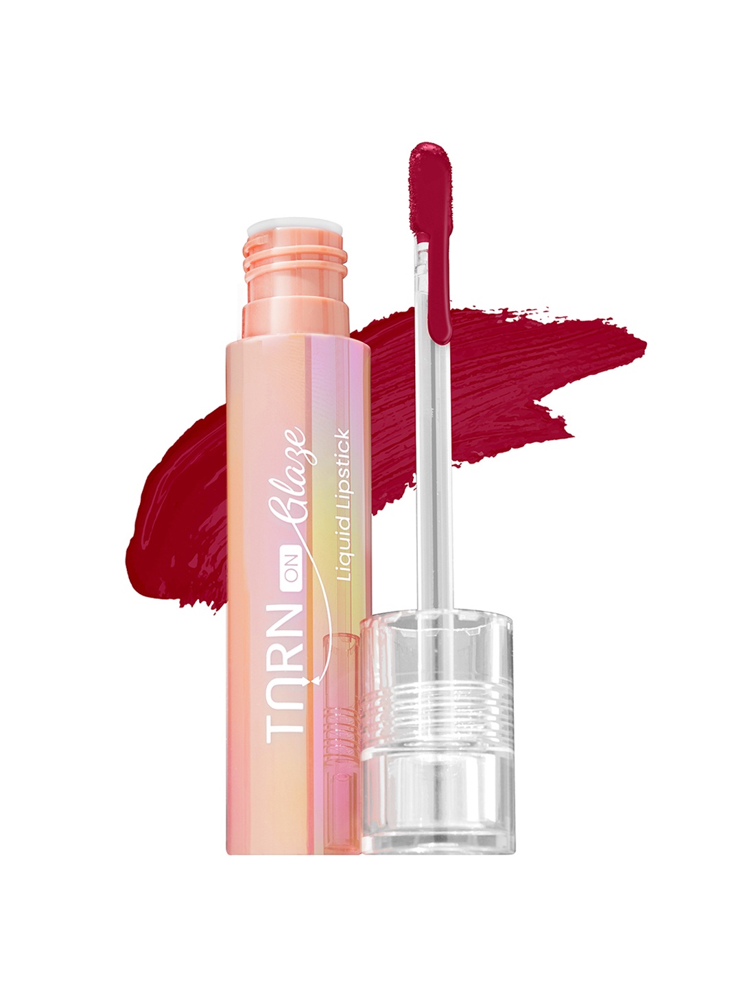 

SWISS BEAUTY Turn On Glaze Liquid Lipstick With Vitamin E 3ml - Precious Pink 8, Red