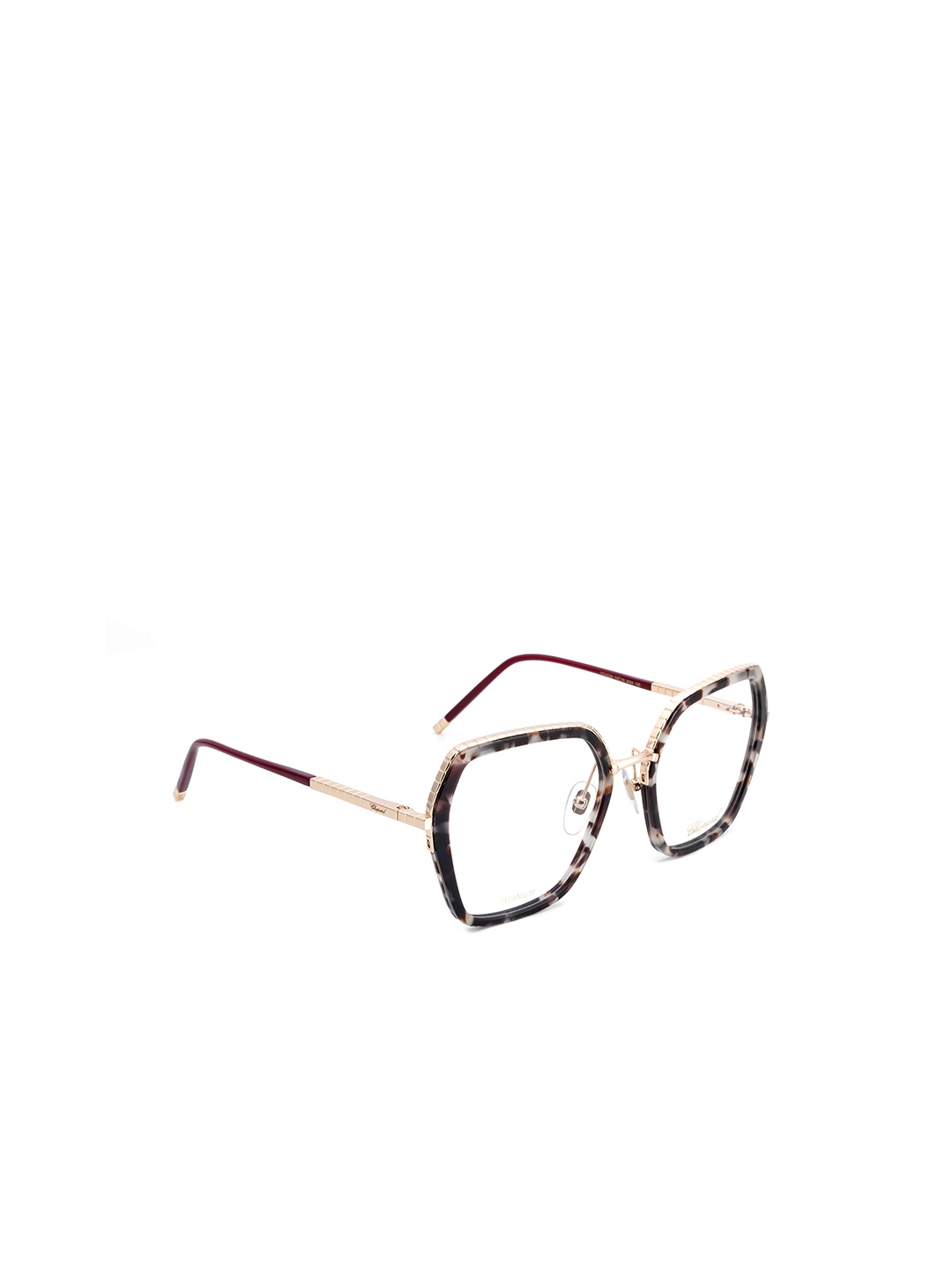 

Chopard Women Abstract Full Rim Oversized Frames, Brown