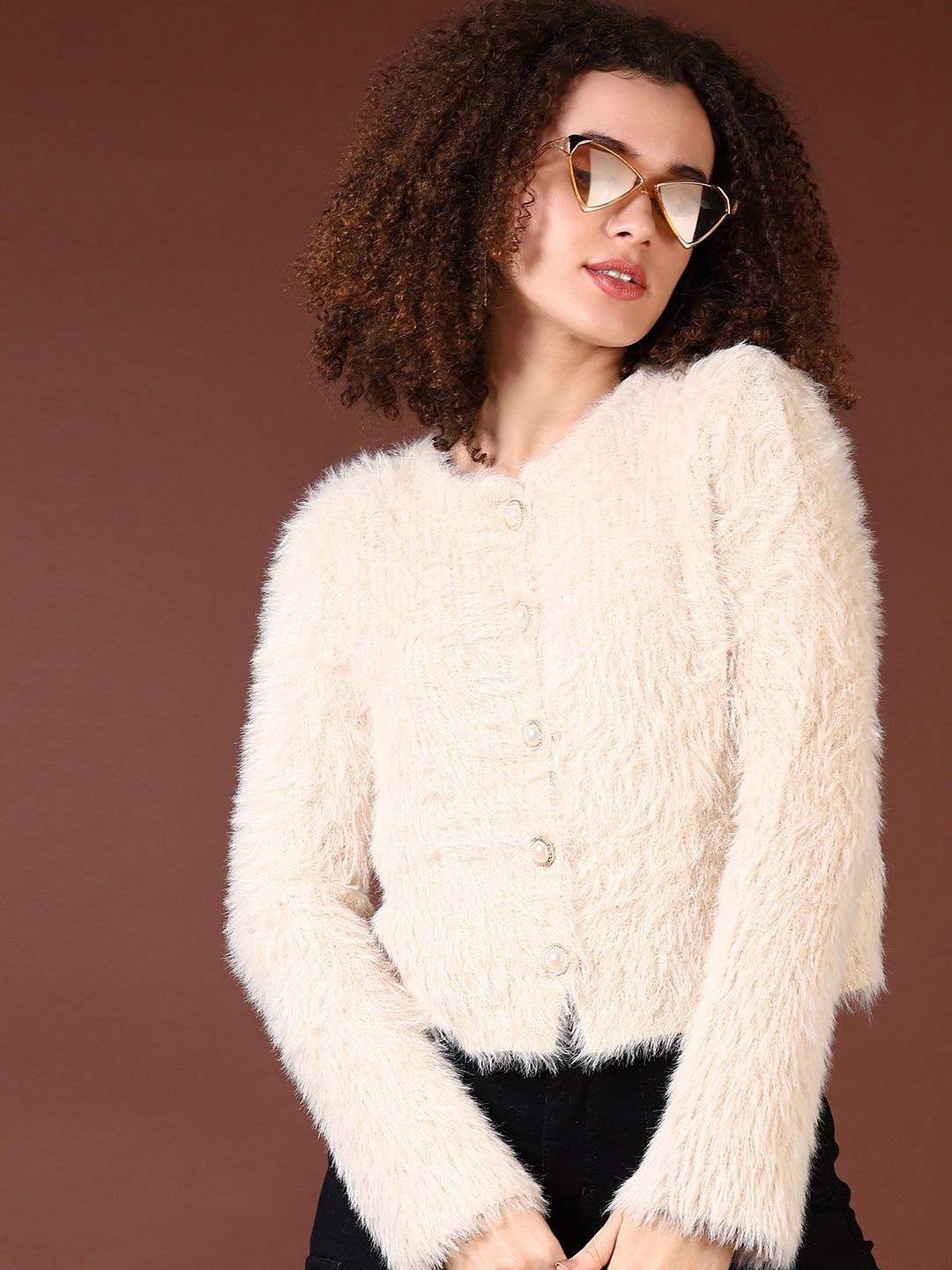 

V-Mart Women Cardigan, Cream