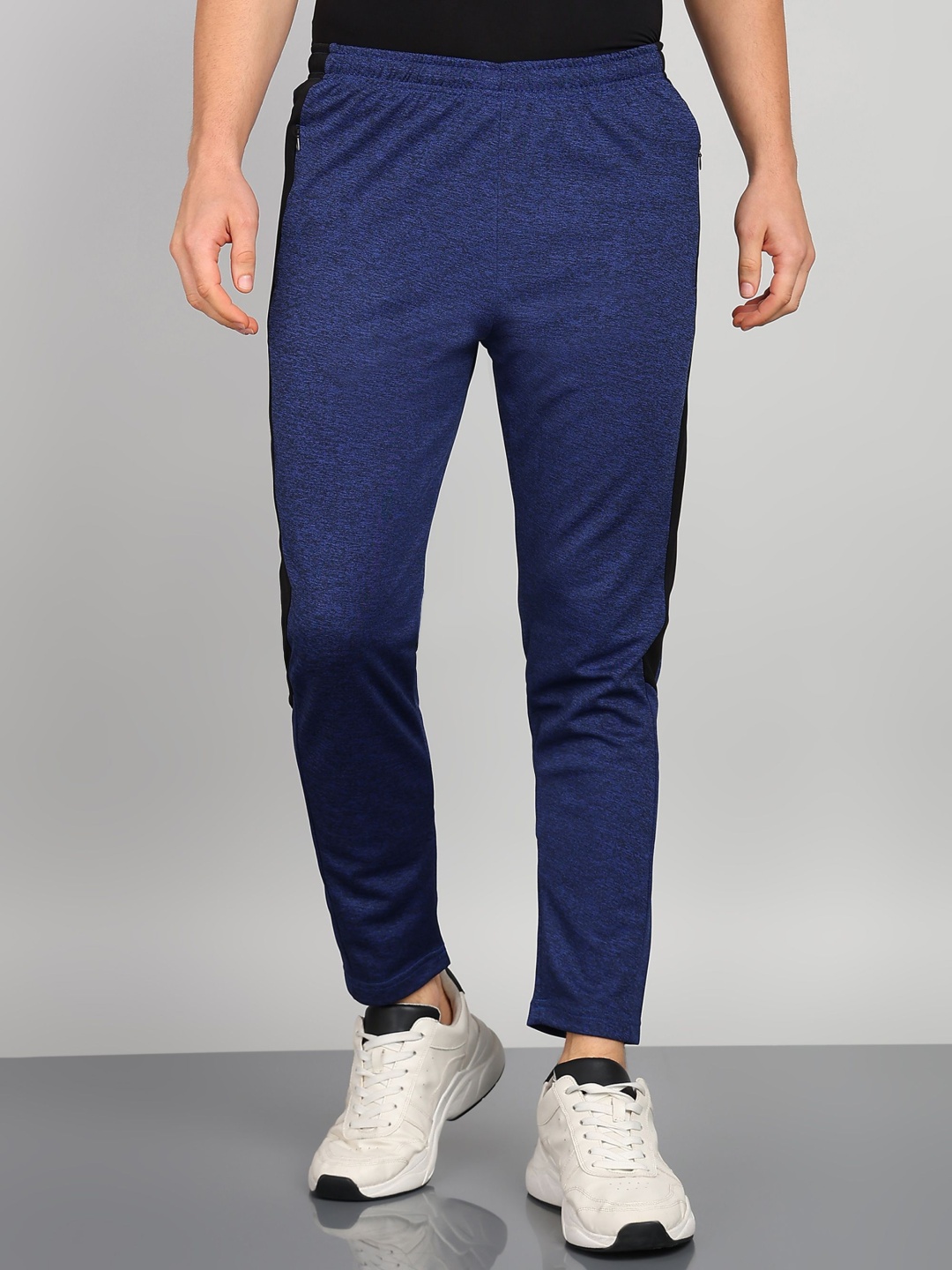 

Moda Rapido Men Printed Slim-Fit Track Pants, Blue