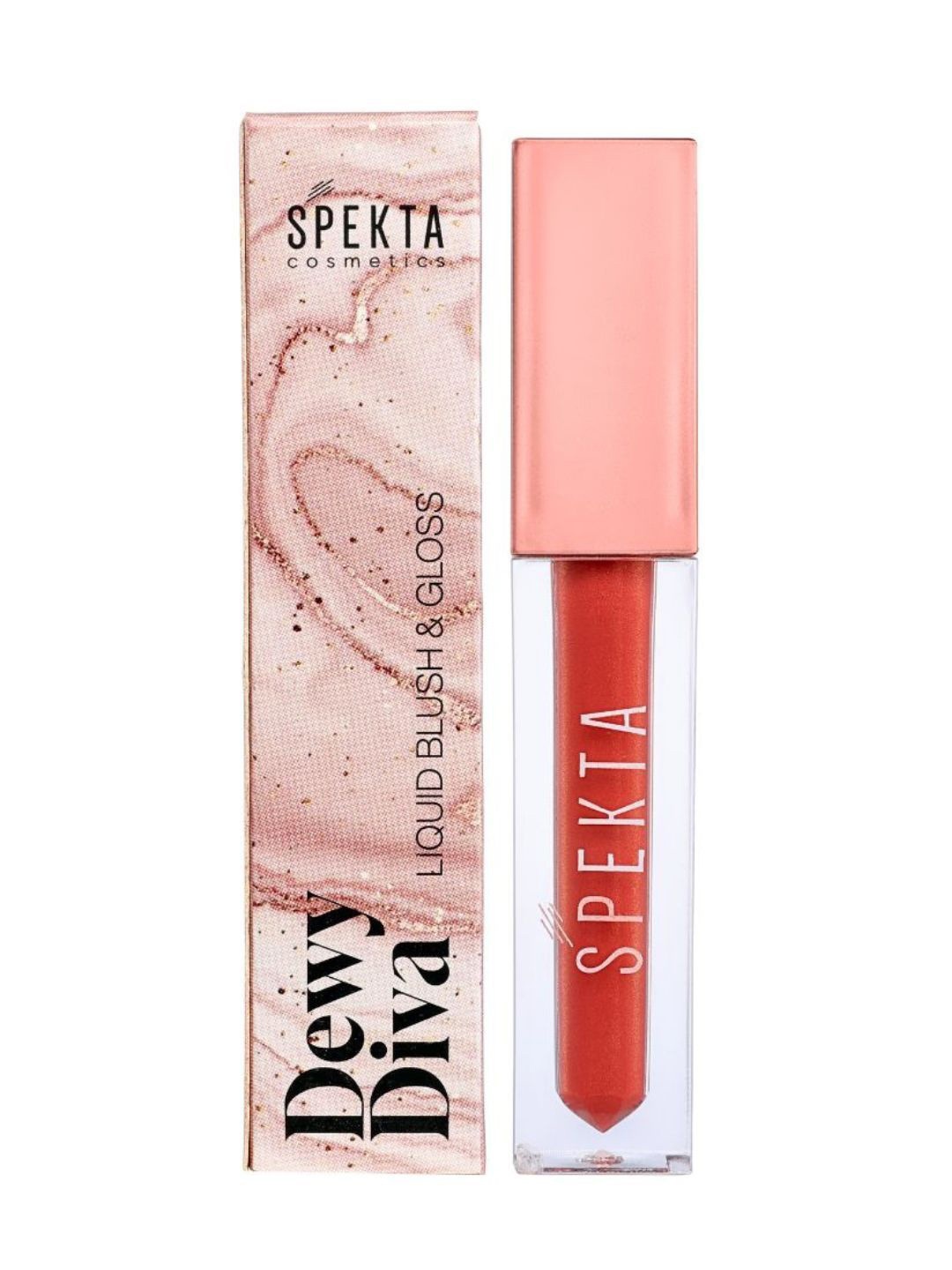 

Spekta Dewy Diva 3-In-1 Liquid Blush & Gloss - 4.2ml - Regal 305, Red