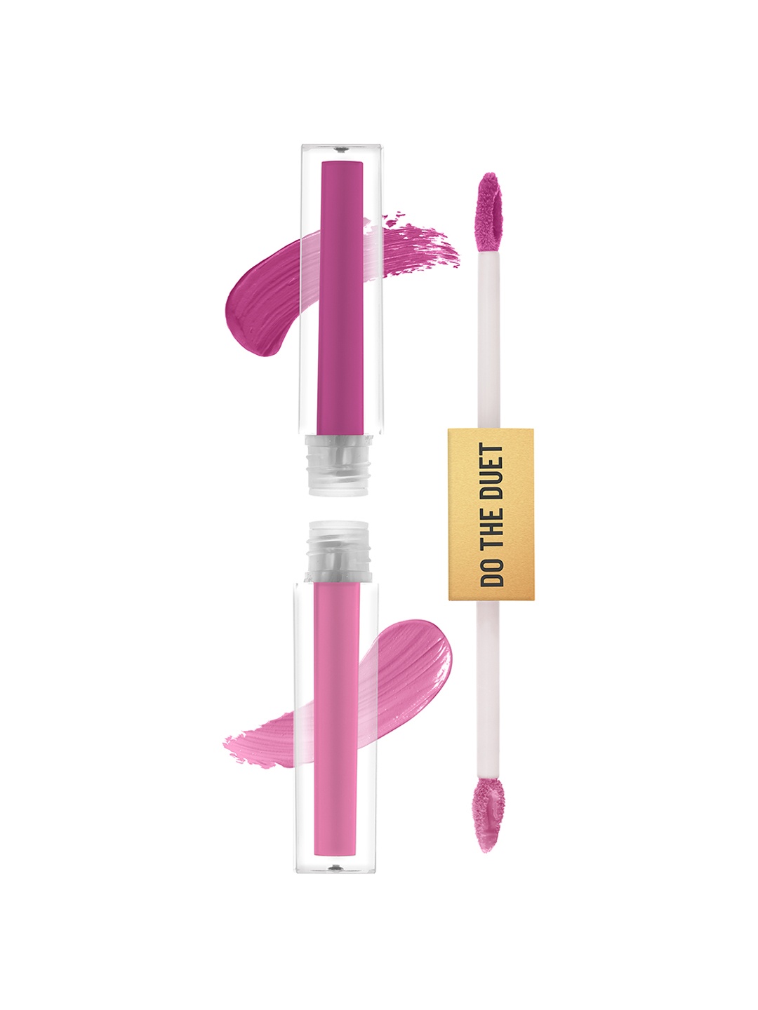 

SWISS BEAUTY Do The Duet Velvet Matte Liquid Lipstick 3ml - Rouge Mauve 4, Pink