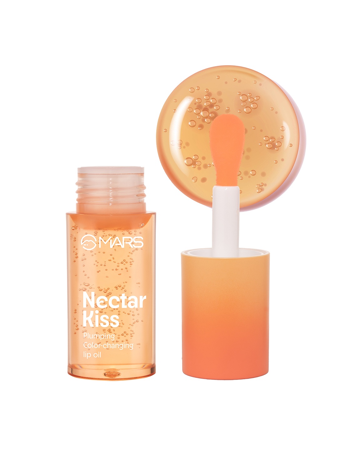 

MARS Plumping Color Changing Lip Oil - 4.8 ml - Nectar Kiss, Peach