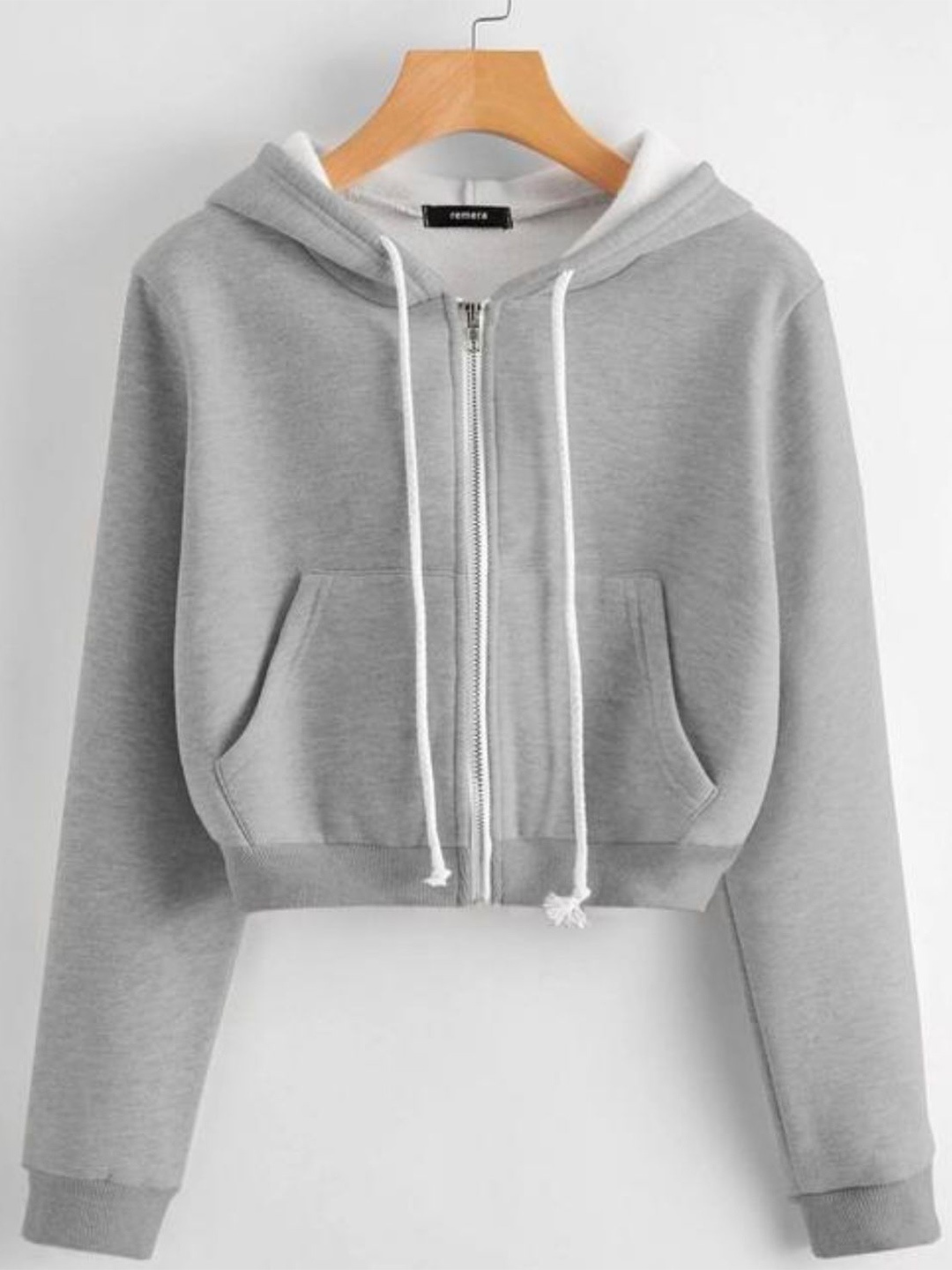 

SHAHVEER CREATION Women Hooded Sweatshirt, Grey