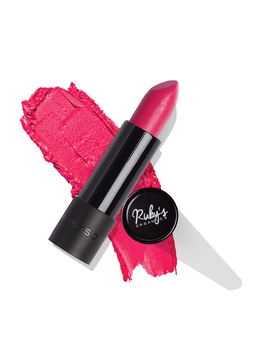 

Ruby's Organics Semi-Matte Long Lasting Lipstick - 3.7g - Rani, Pink