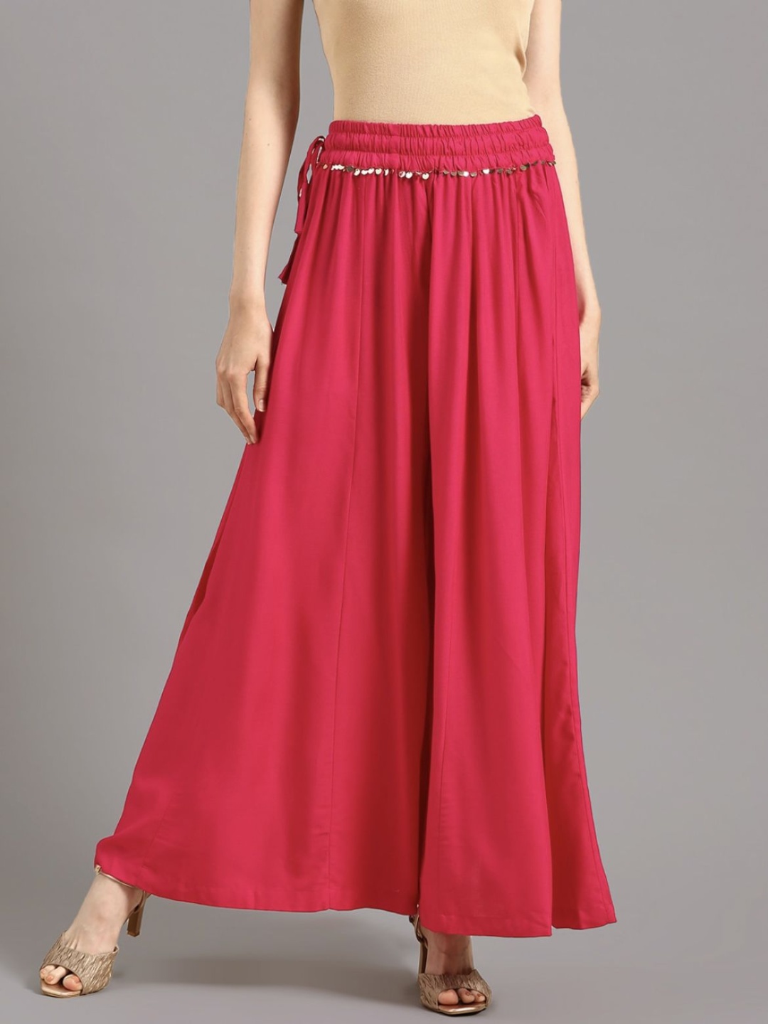 

Moda Rapido Women Trousers, Pink