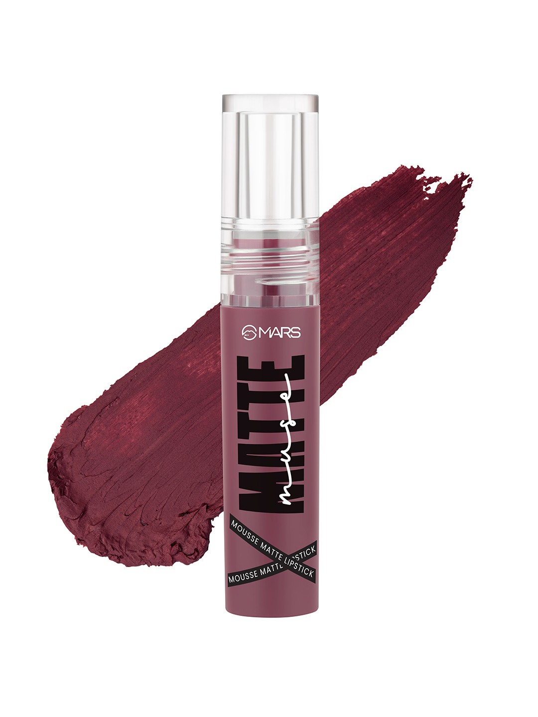 

MARS Matte Muse Lightweight Mousse Lipstick 3ml - Super Star, Burgundy