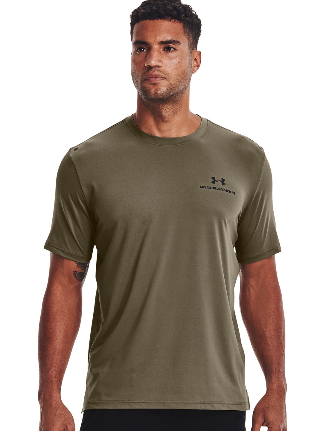 

UNDER ARMOUR Men RUSH Energy Short Sleeve Tshirt, Green