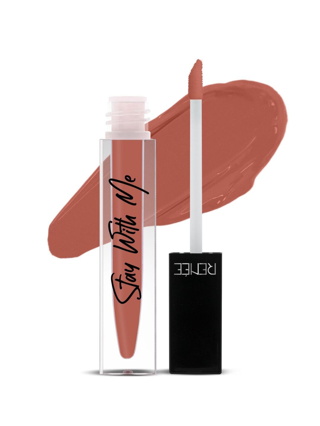 

Renee Stay With Me Non Transfer Matte Liquid Lipstick with Vitamin E 5ml- Creme Of Caramel, Nude