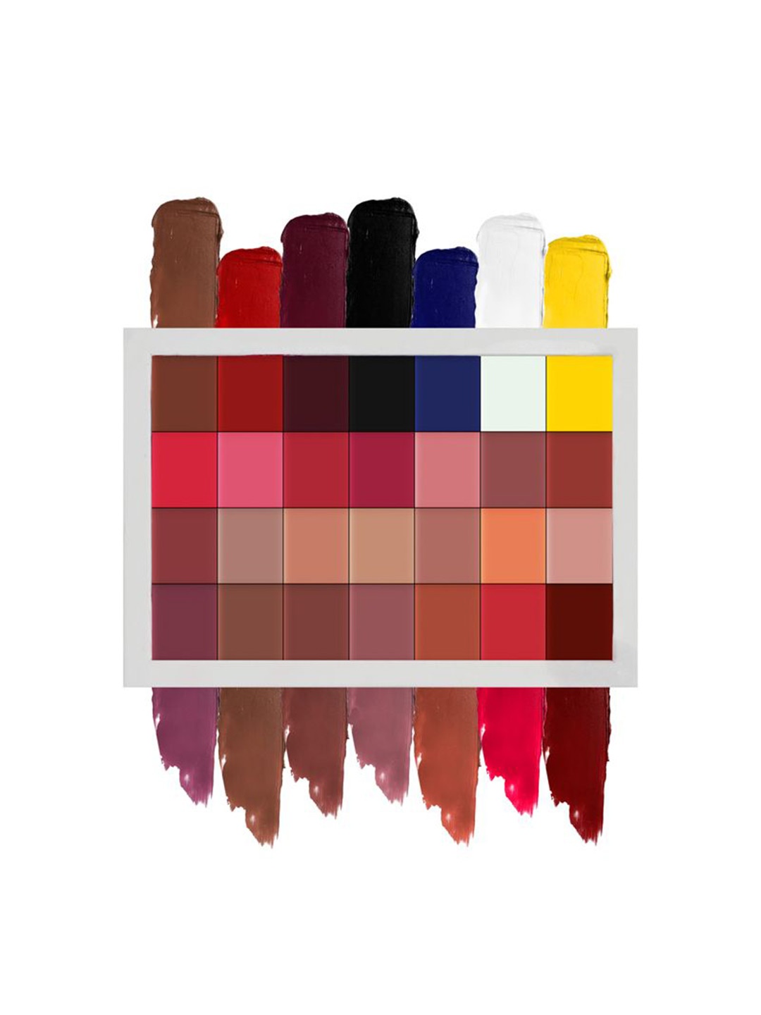 

Shopaarel 28 Shades Mix it Pro Lip Palette - 364mg, Multi