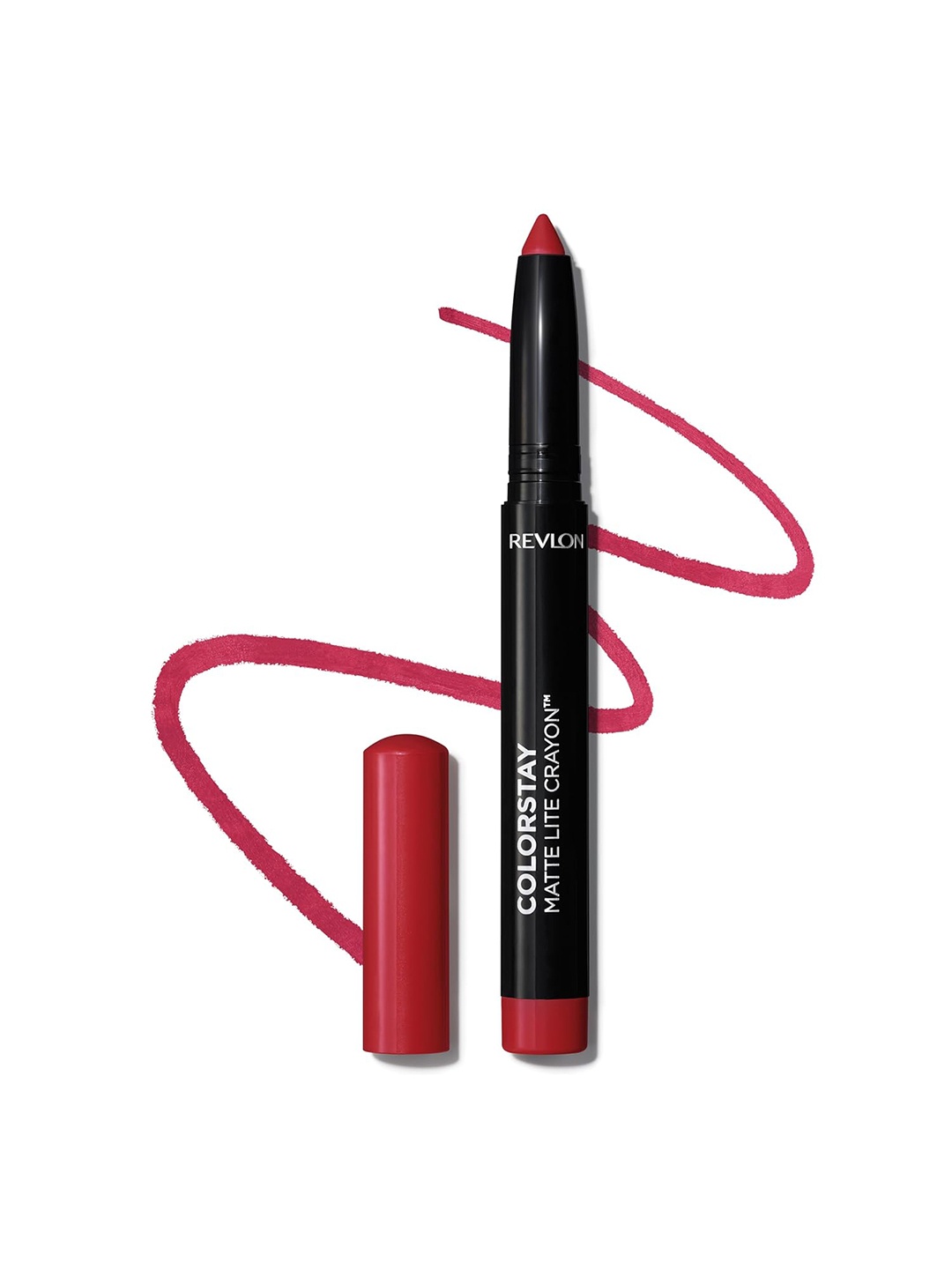 

Revlon Colorstay Matte Lite Long-Lasting Weightless Lip Crayon - Air Kiss, Red