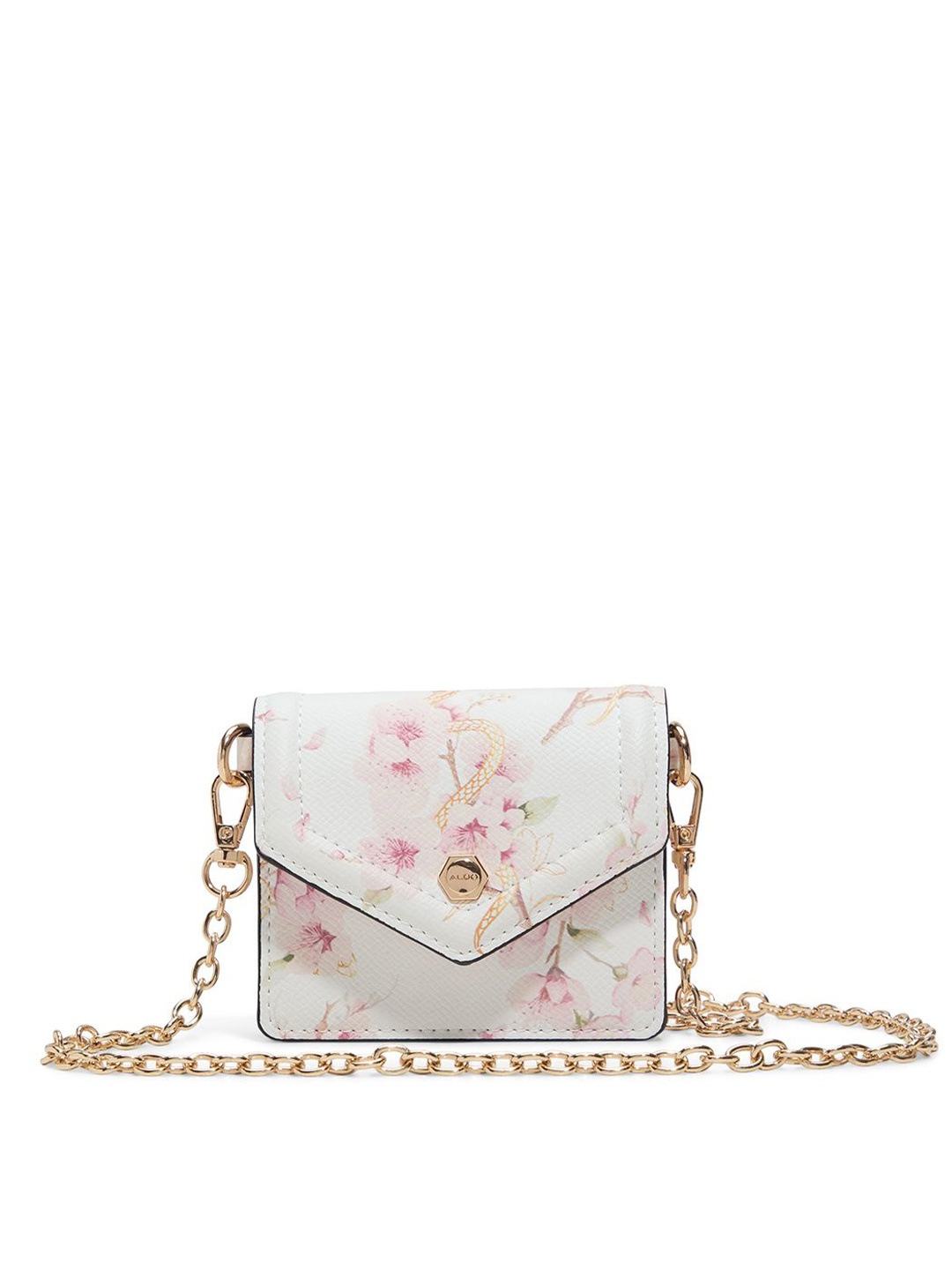 

ALDO Women Floral Printed Envelope Wallet, Pink