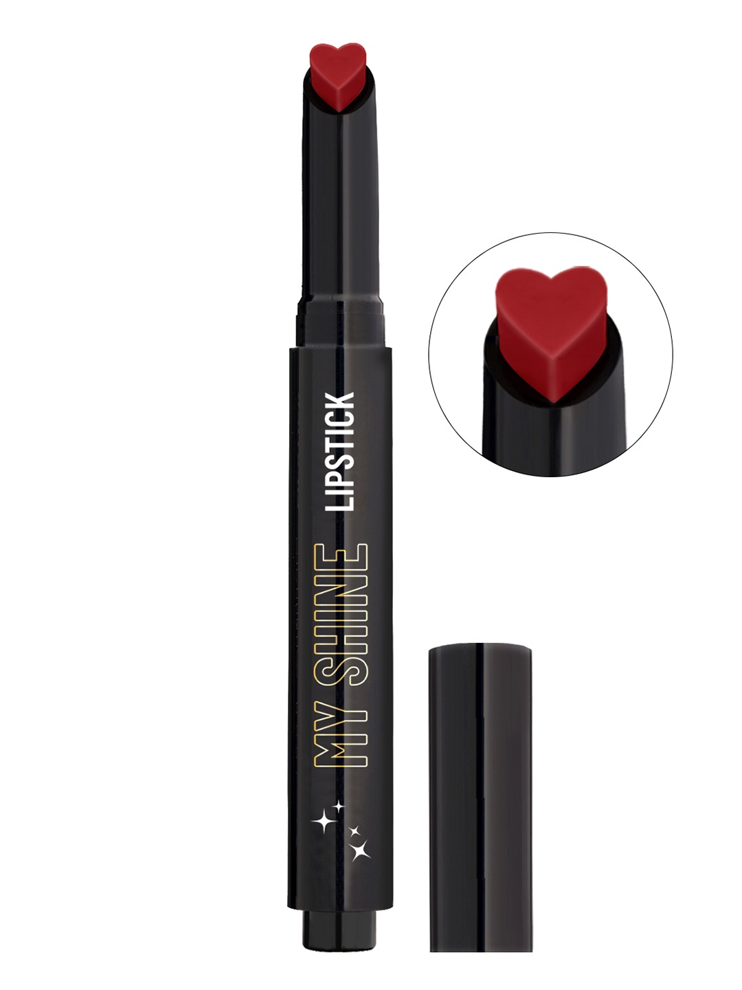 

SWISS BEAUTY My Shine High Pigmented & Long-Lasting Lipstick - Stricker Red 12