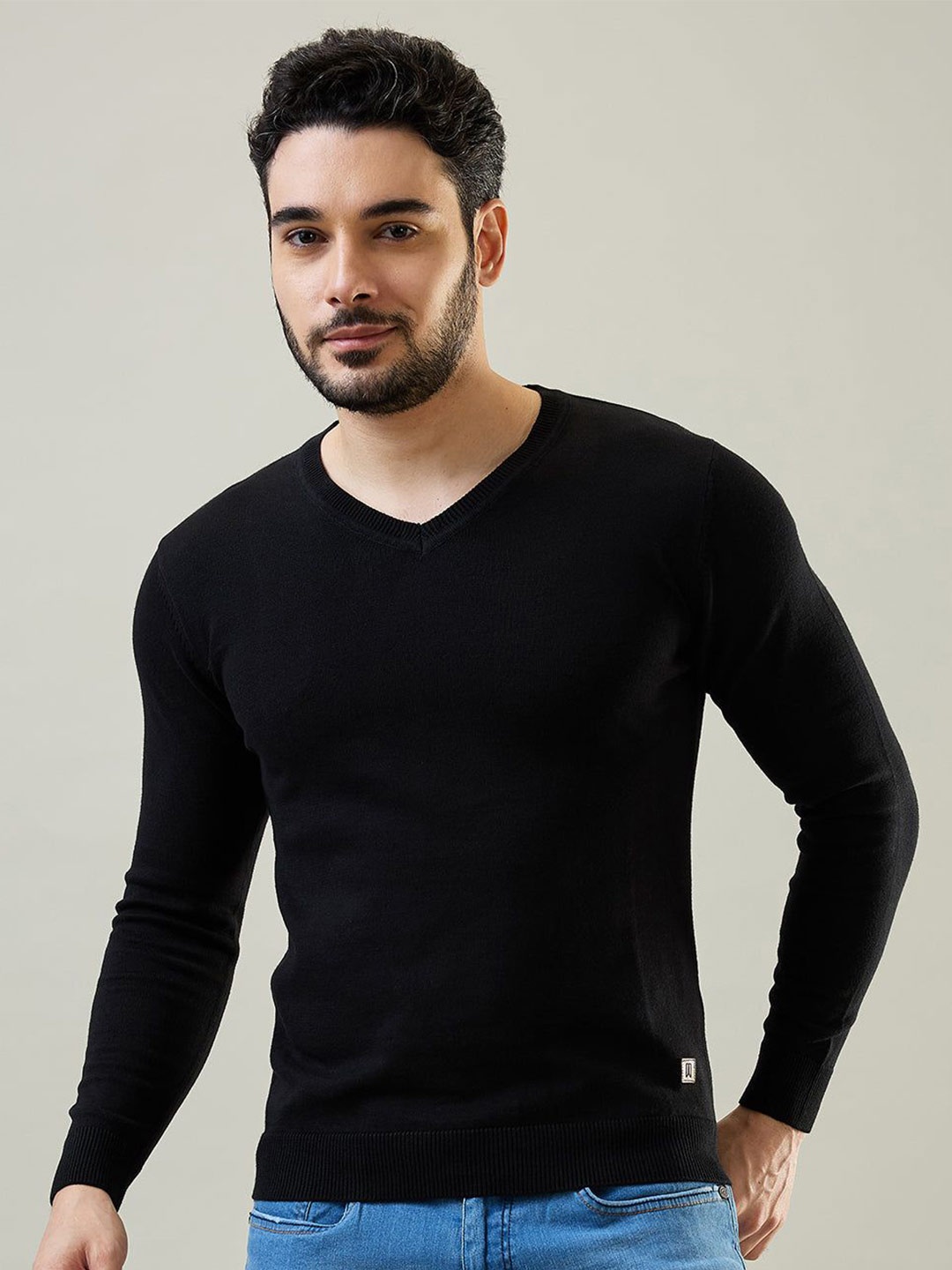 

TIM PARIS Men Pullover, Black