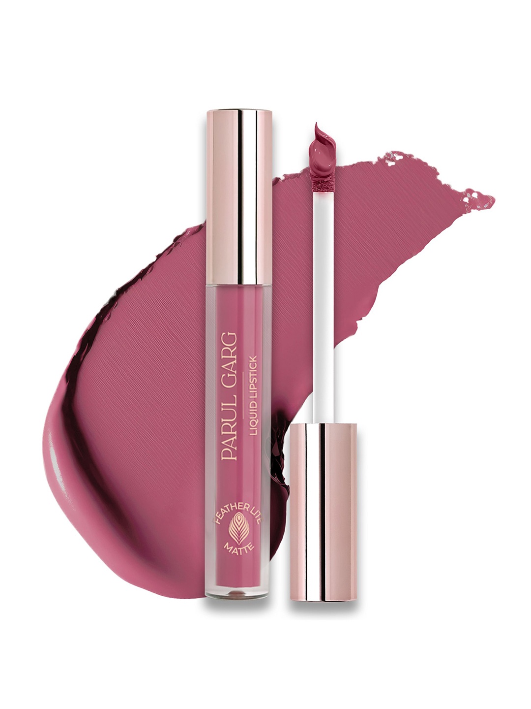 

Parul Garg Beauty Featherlite Matte Liquid Lipstick With Vitamin E 2.5ml - Romance 45, Mauve