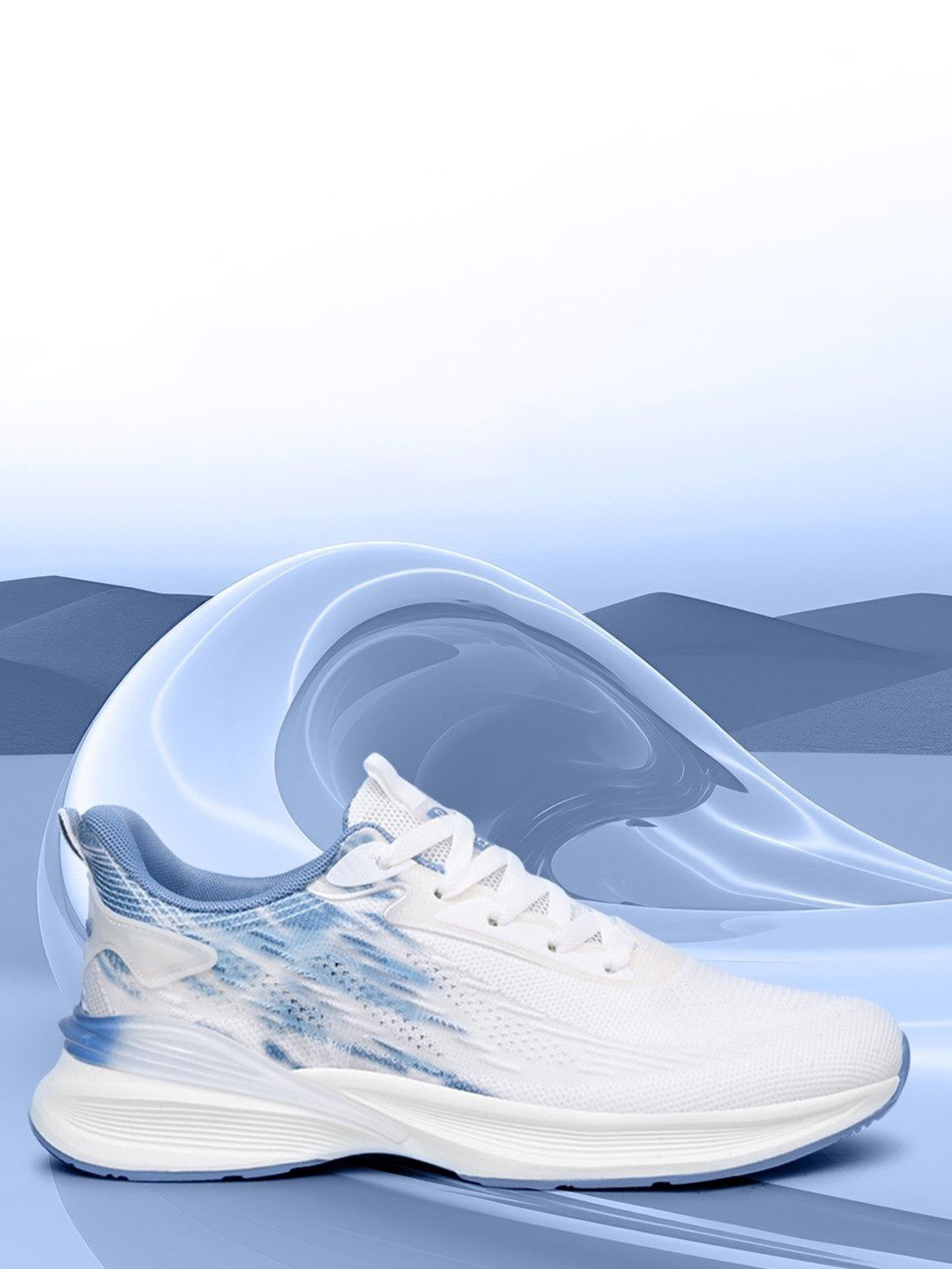 

Calcetto Men Non-Marking Running Shoes, White