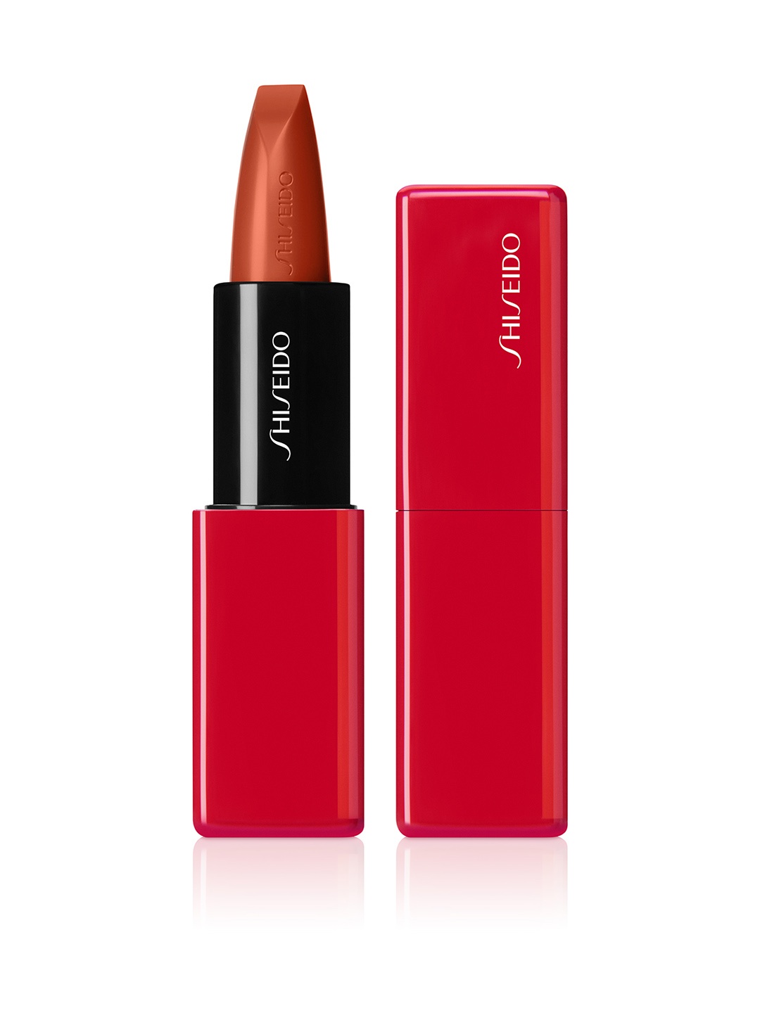 

SHISEIDO TechnoSatin Weightless Long-Lasting Full-Coverage Gel Lipstick - Upload 414, Red