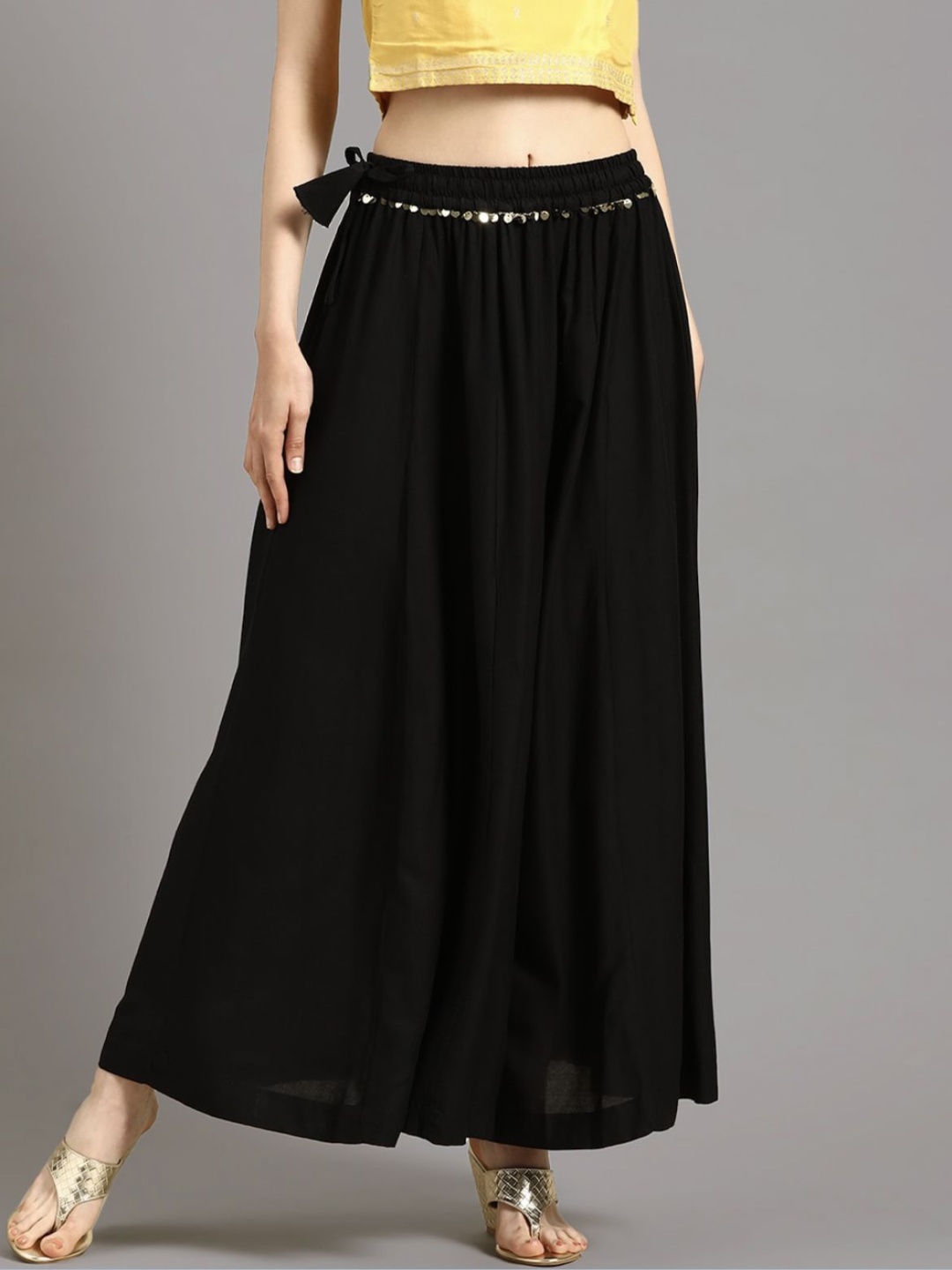 

Moda Rapido Women Trousers, Black