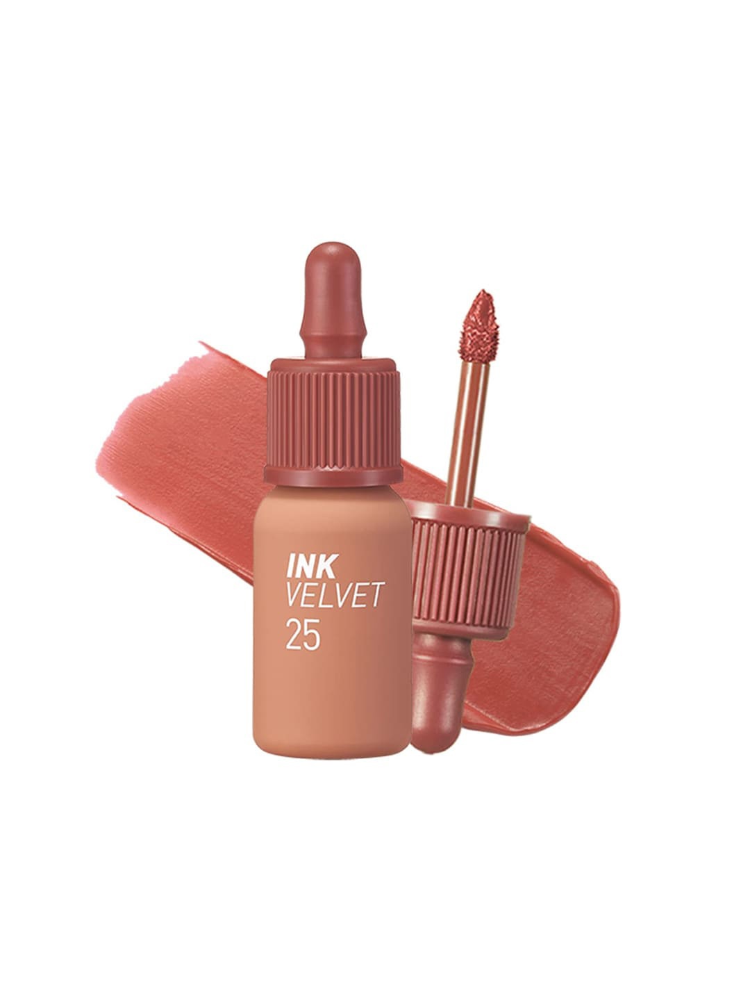 

peripera Ink Velvet Long-Lasting Lipstick- Cinnamon Nude 25, Pink