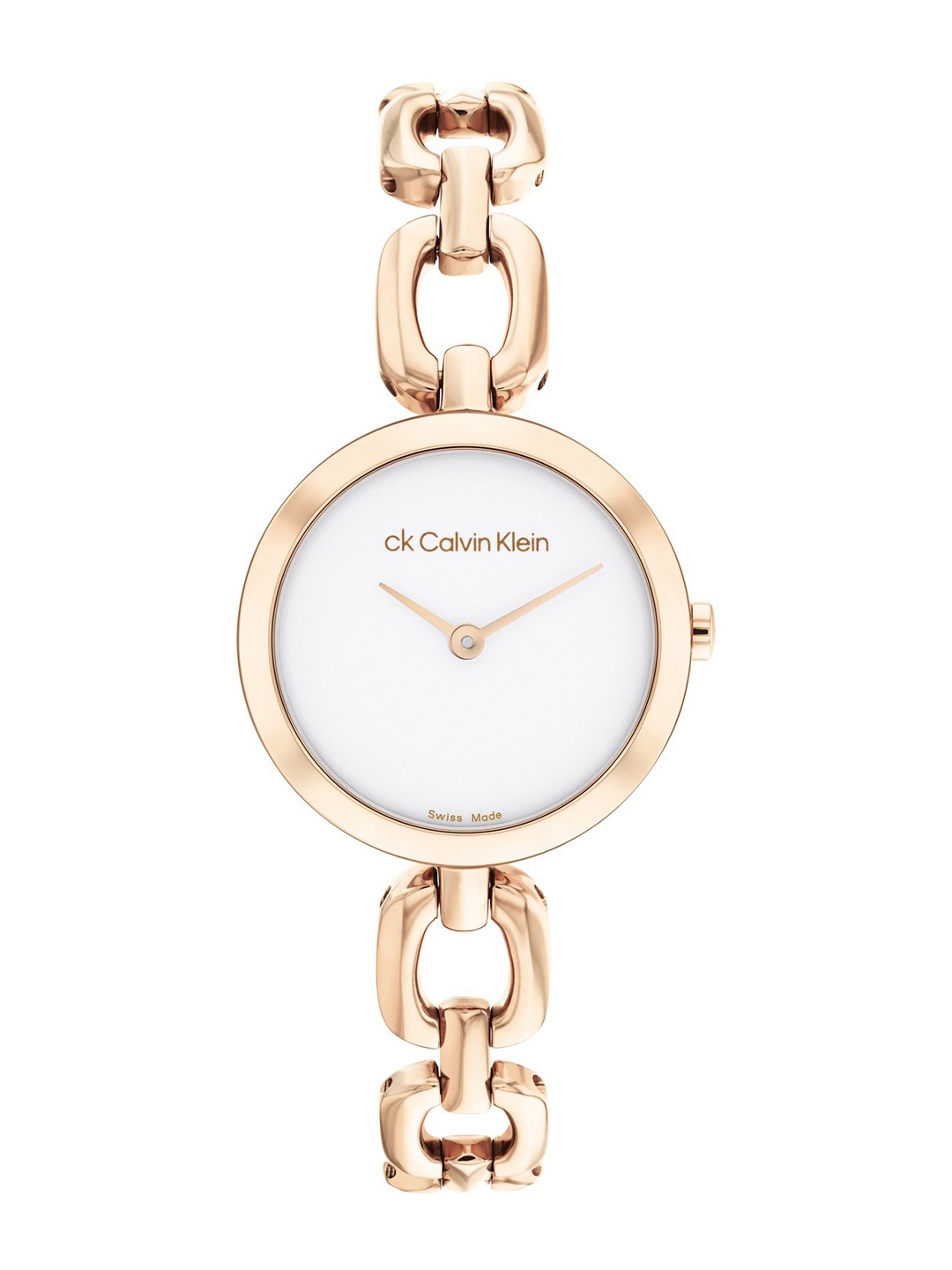 

Calvin Klein Women Swiss Jewelry Link Analogue Watch 25000006, Silver