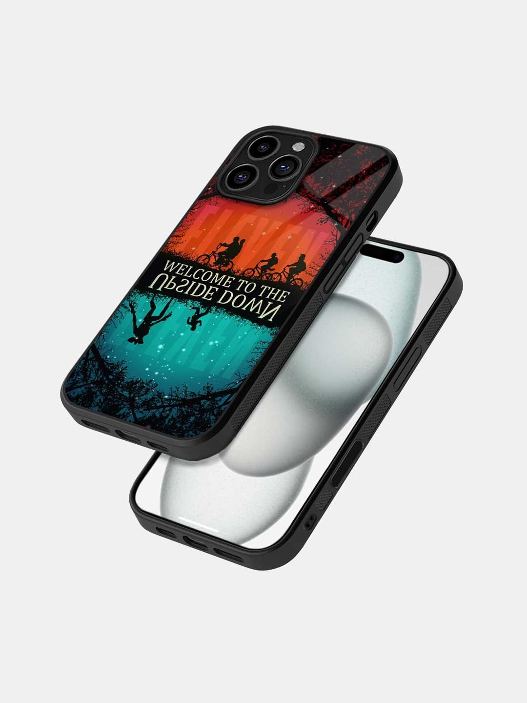 

macmerise Typography Printed iPhone 16 Pro Max Bumper Case Mobile Accessories, Black
