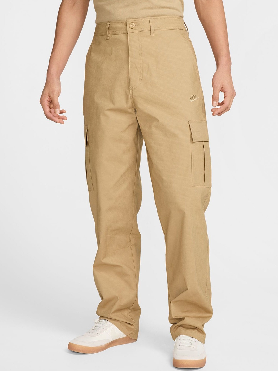 

Nike Club Men's Cargo Trousers, Beige