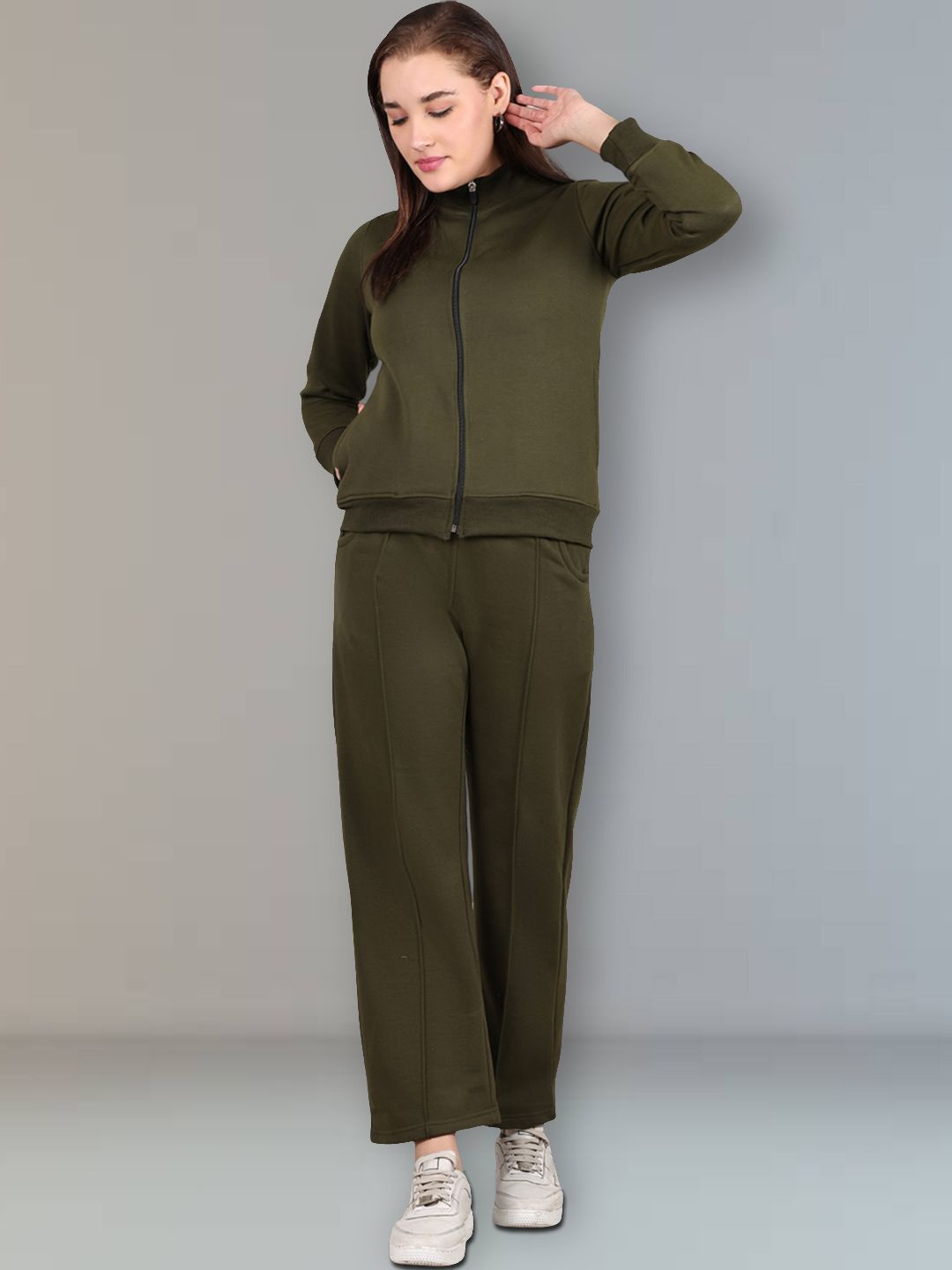 

GRACIT Mid Rise Tracksuit, Green