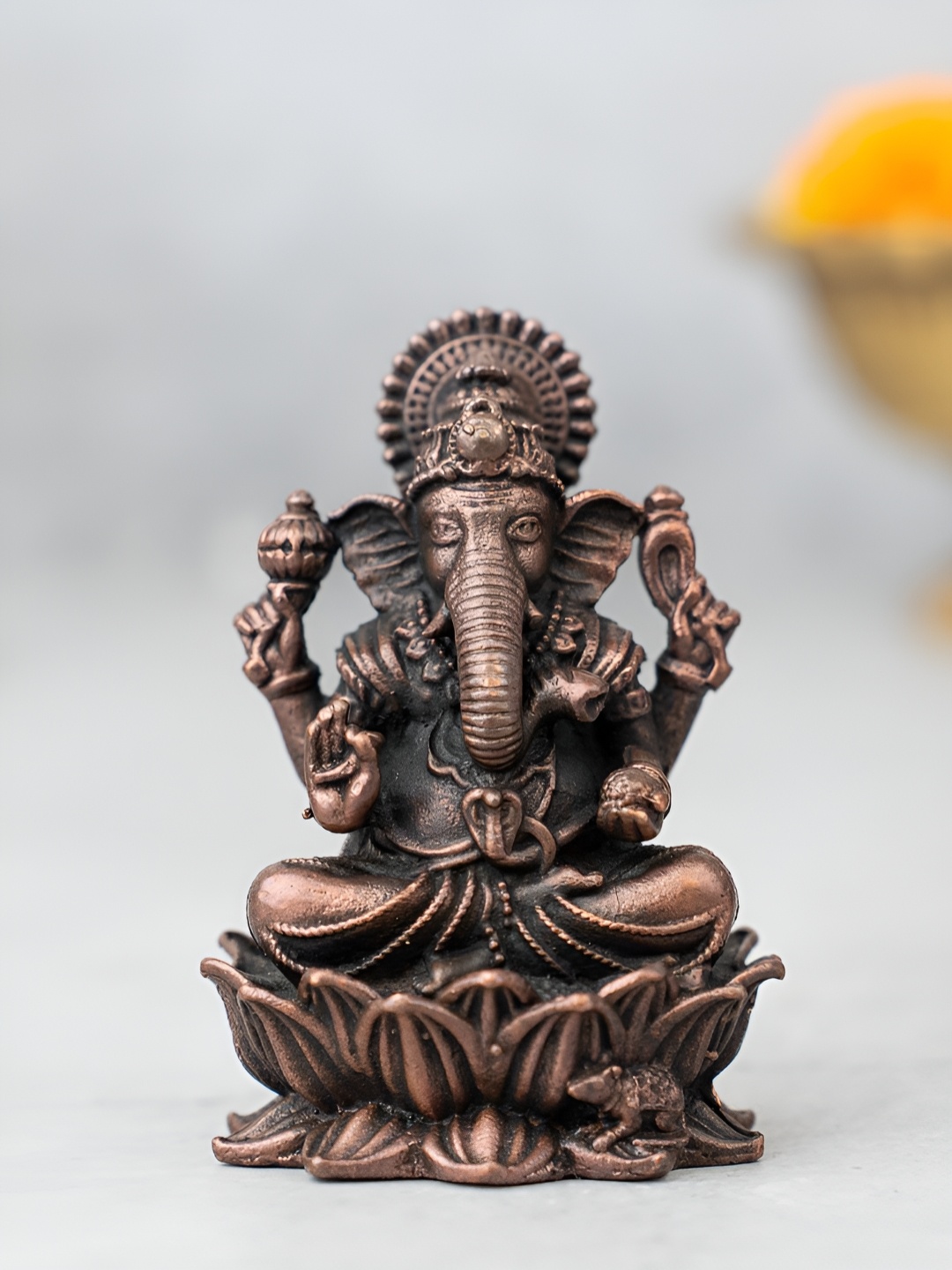 

The Advitya Copper-Toned Religious Idol Showpiece