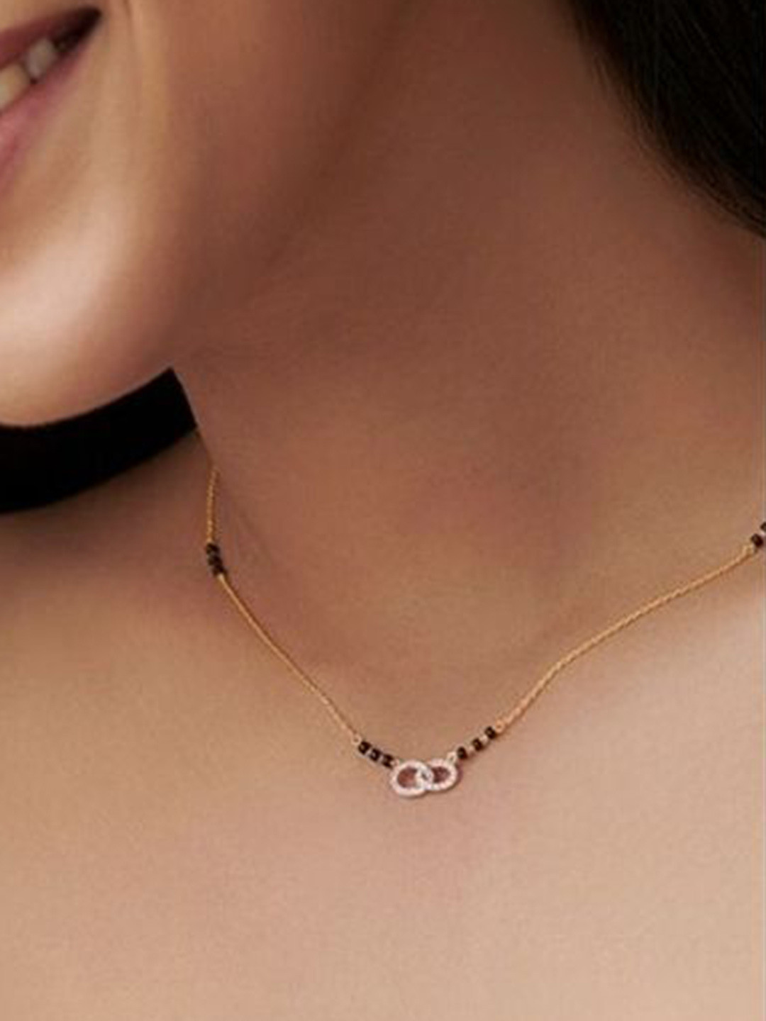 

Wynona Gold-Plated Mangalsutra