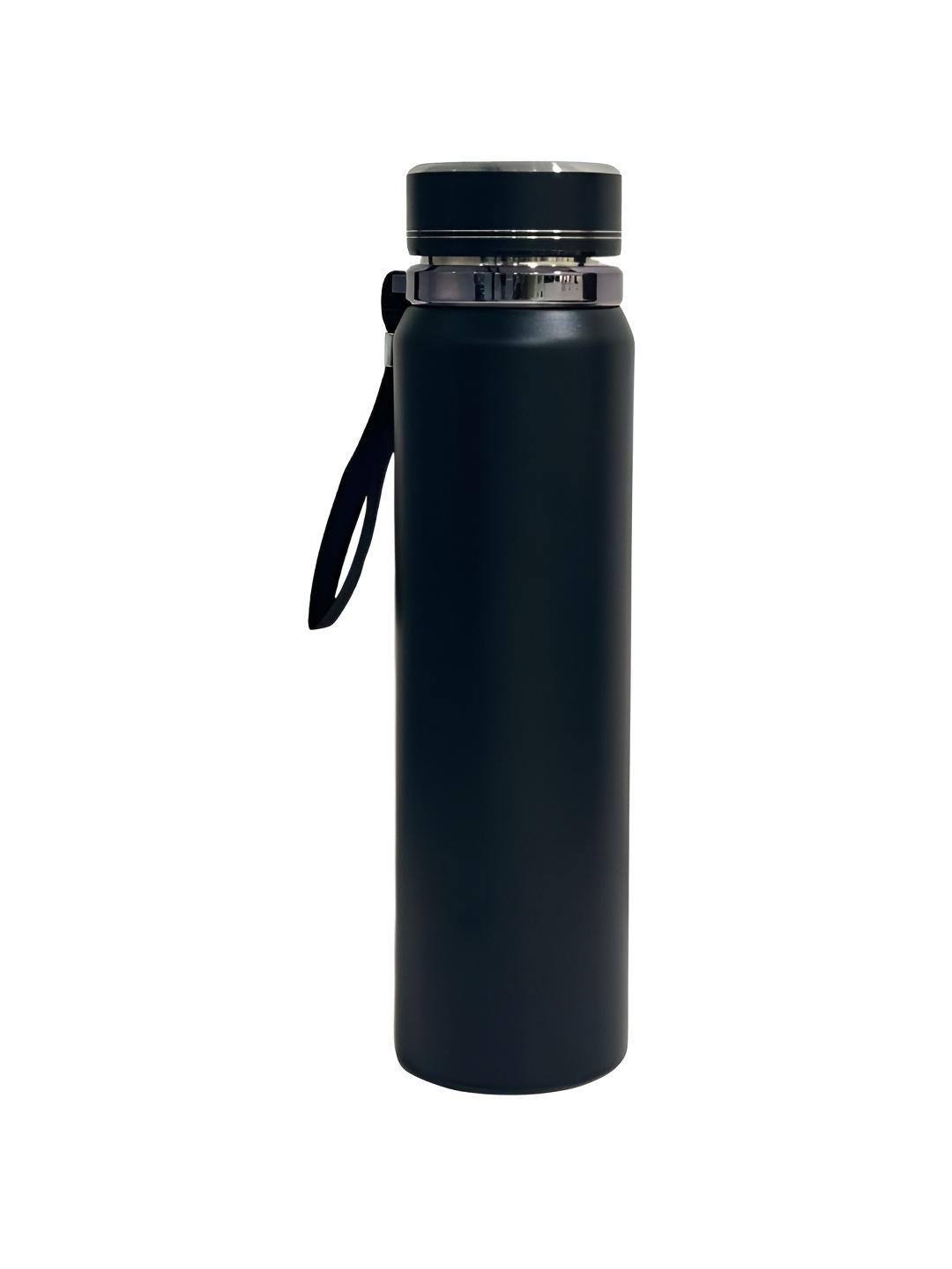 

SuperGeneriX Black Single Stainless Steel Solid Double Wall Vacuum Water Bottle
