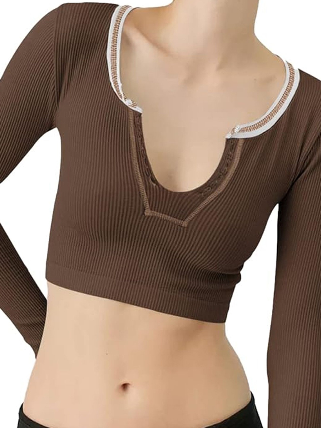 

LULU & SKY Top, Brown