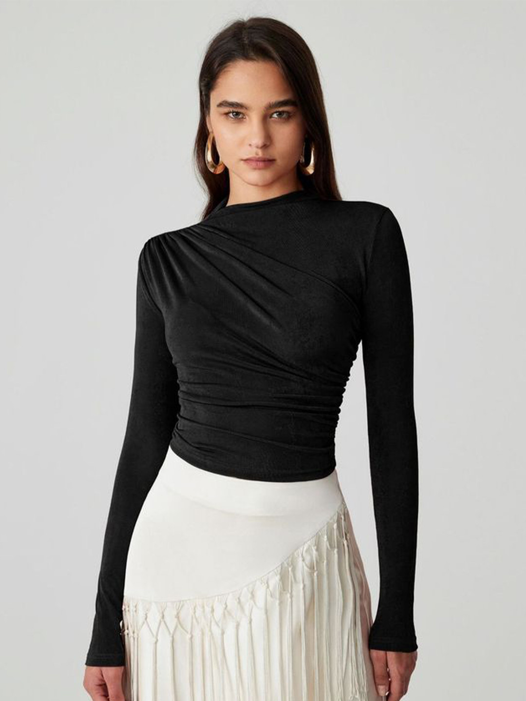 

LULU & SKY Top, Black