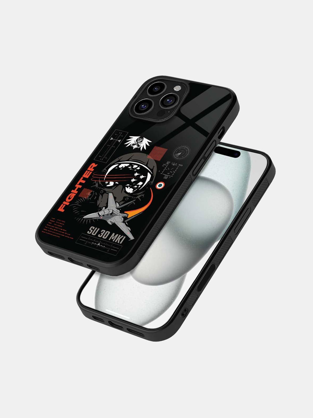 

macmerise Typography Printed iPhone 16 Pro Bumper Case Mobile Accessories, Black