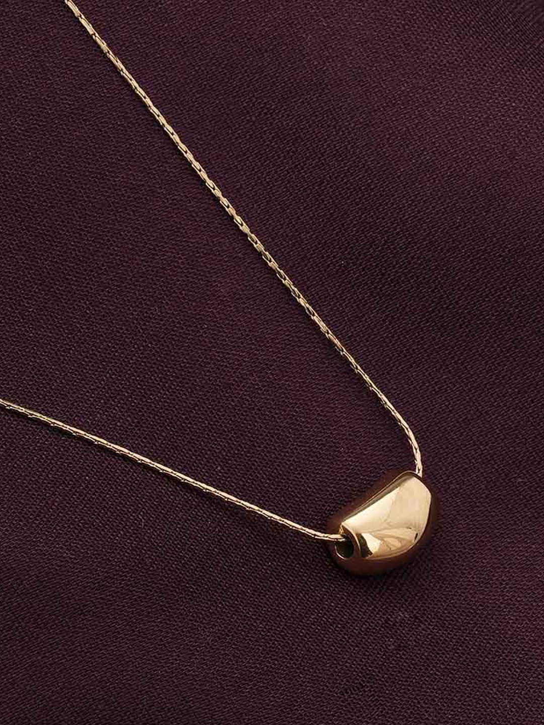 

PALMONAS Gold-Plated Contemporary Pendants with Chains