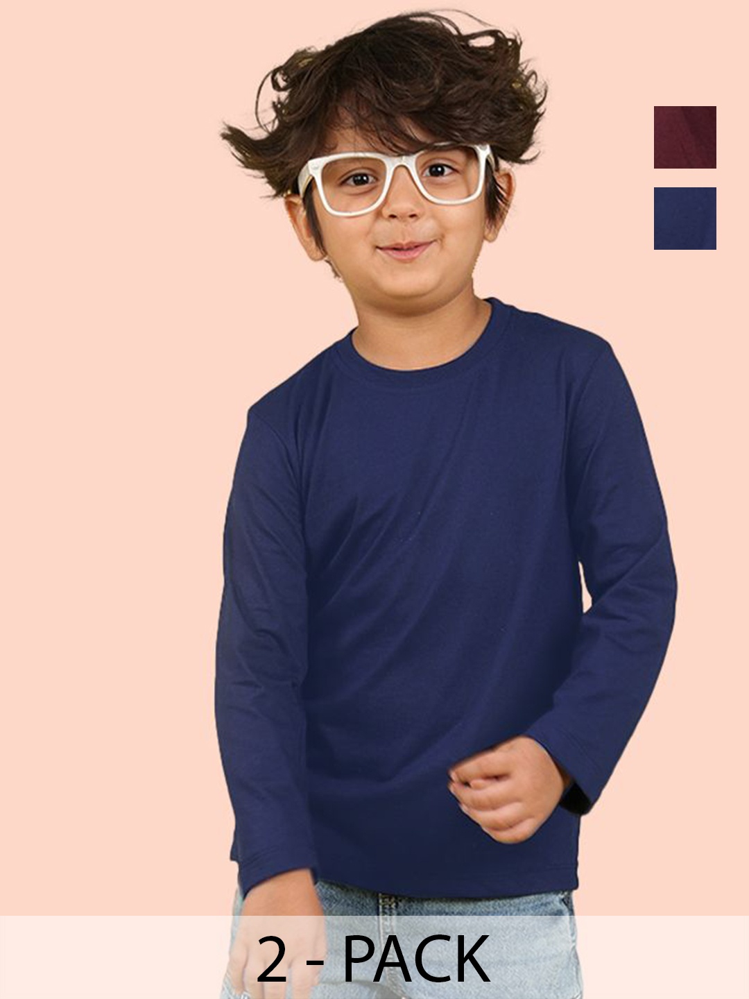 

NUSYL Boys 2 T-shirt, Multi
