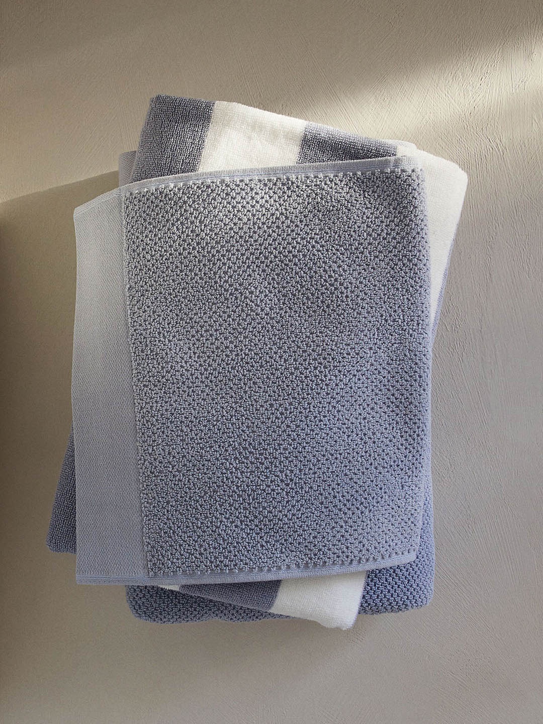 

H&M Blue 2-Pack Cotton Terry Guest Towels