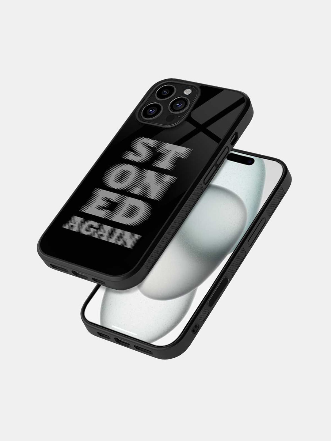 

macmerise iPhone 16 Pro Max Bumper Case Mobile Accessories, Black