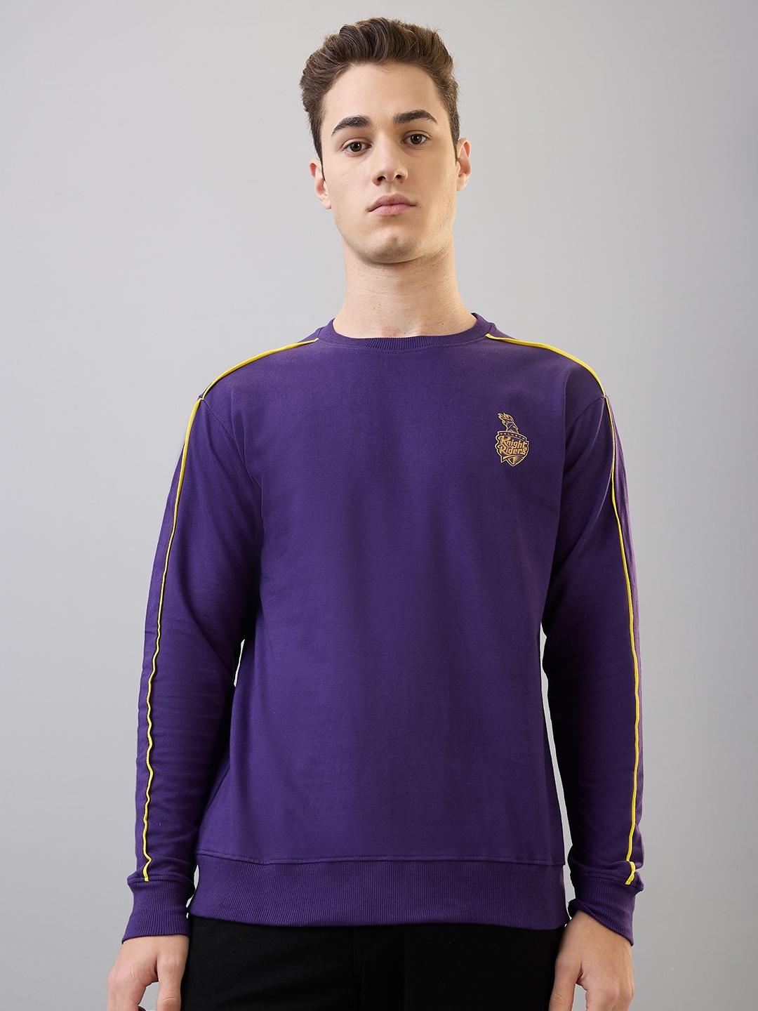 

FanCode Men Sweatshirt, Purple