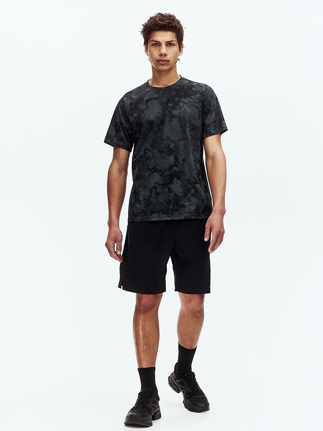 

H&M Sports Top In DryMove, Black