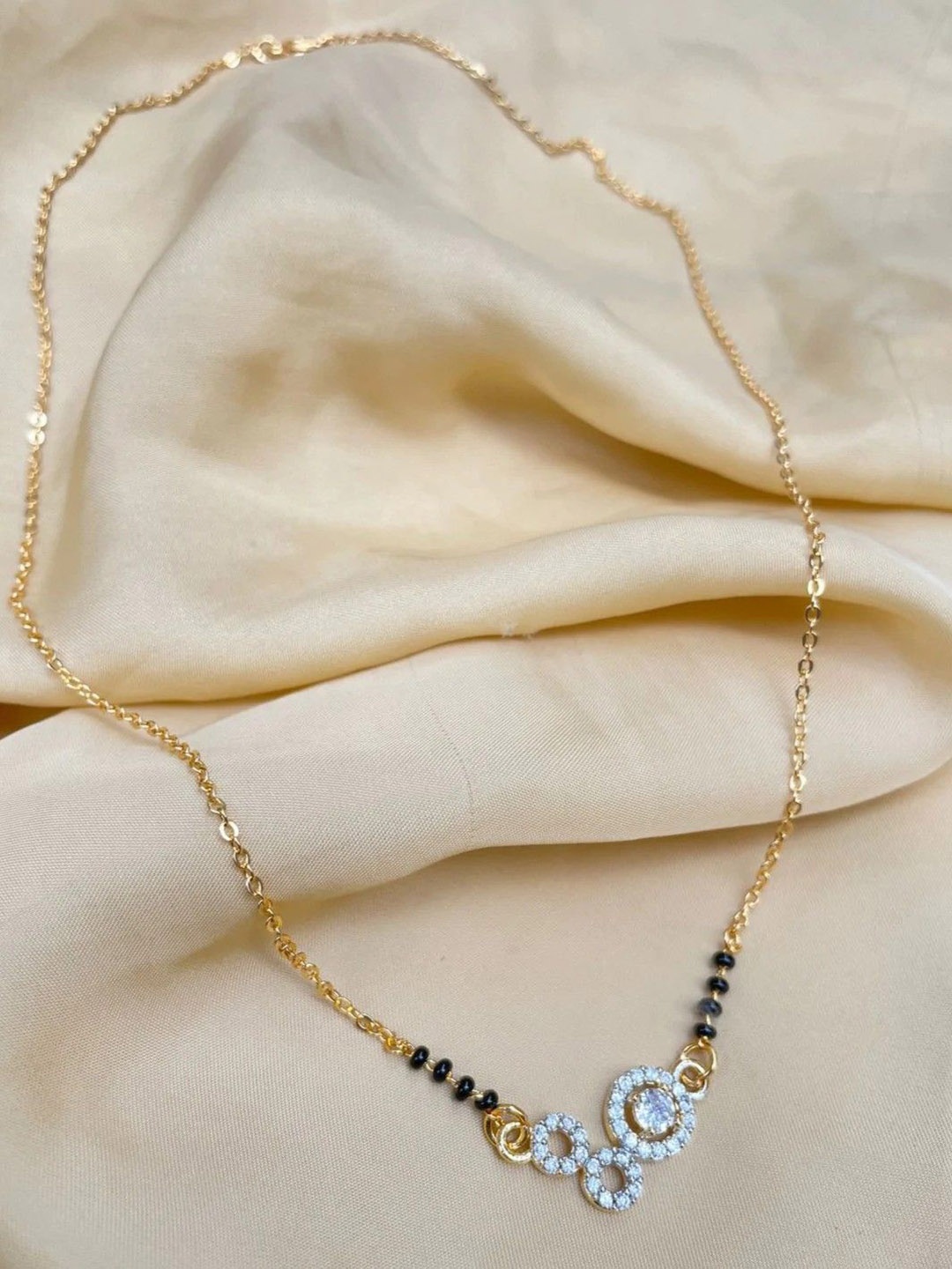 

Wynona Gold-Plated Mangalsutra