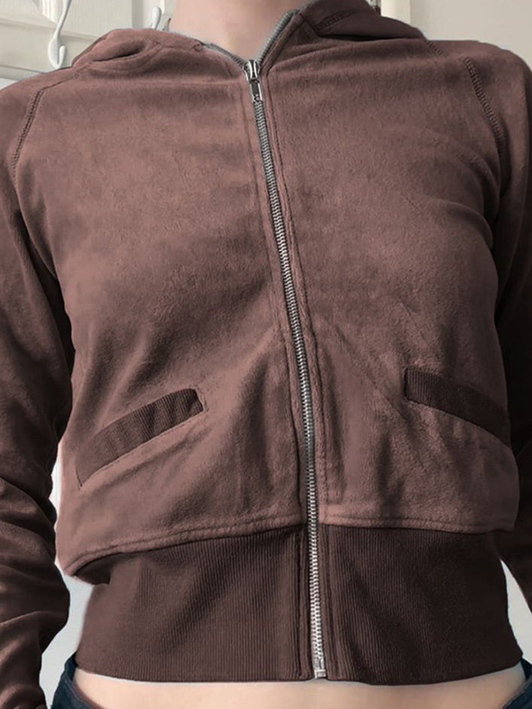 

LULU & SKY Women Bomber Jacket, Brown