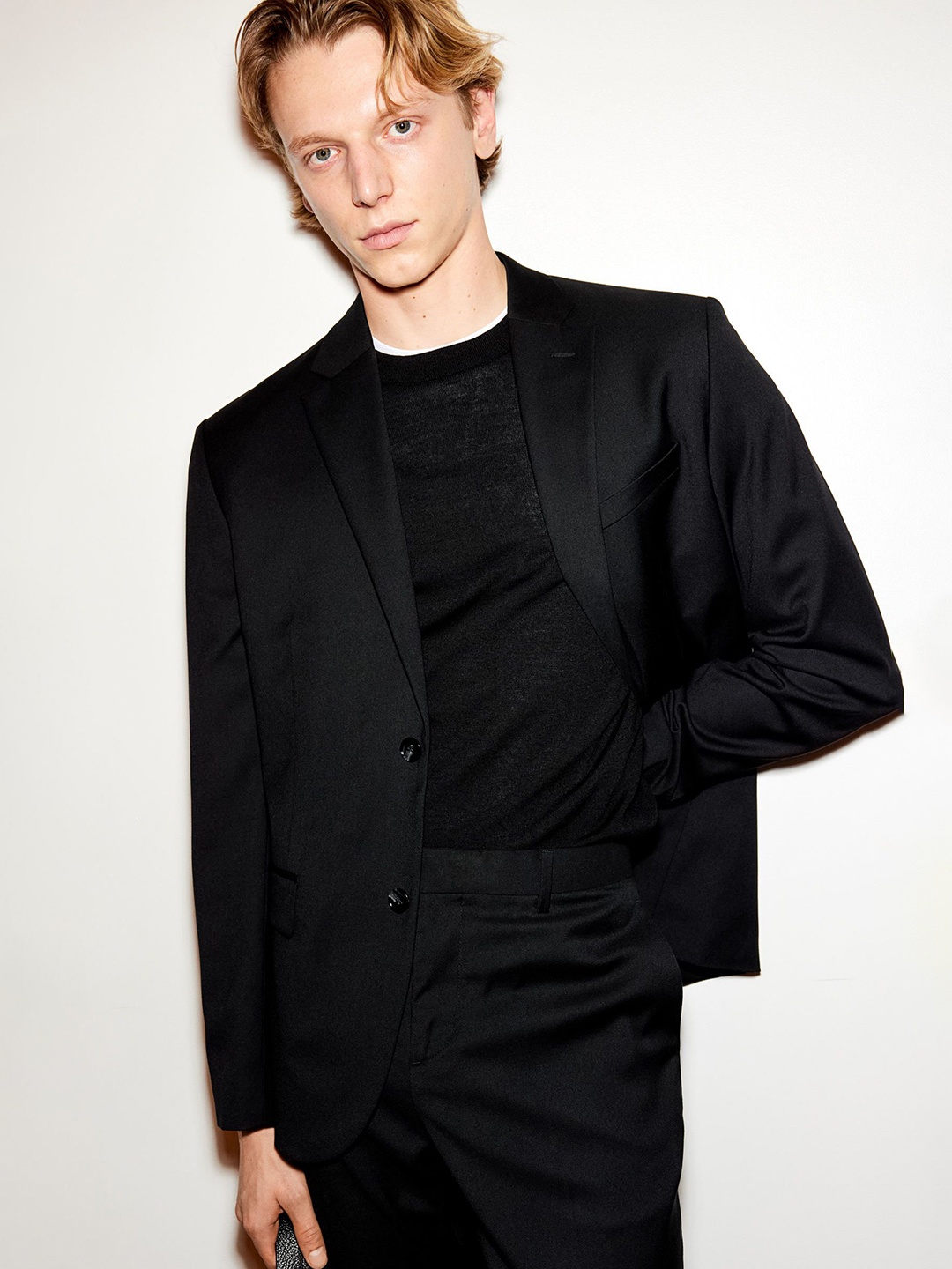 

H&M Slim Fit Jacket, Black