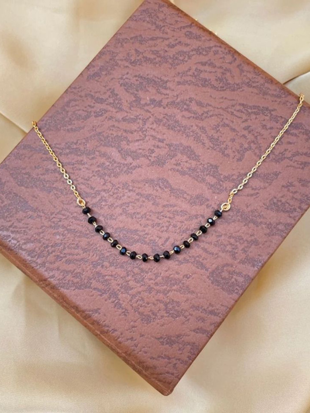 

Wynona Gold-Plated Mangalsutra