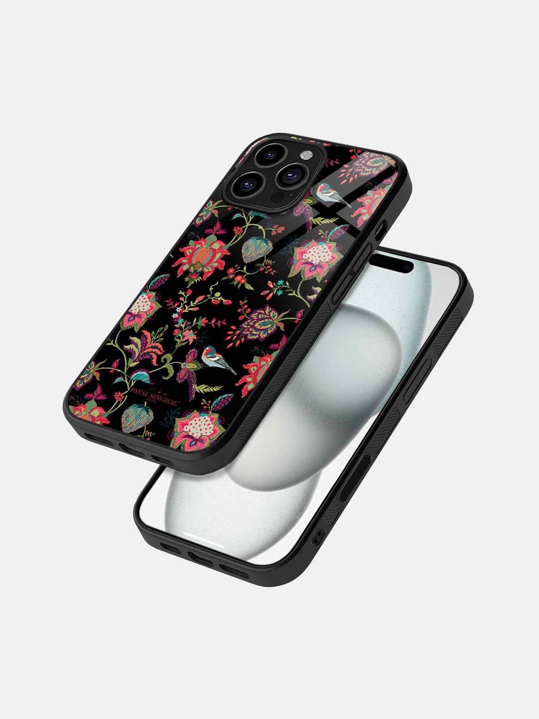 

macmerise iPhone 16 Pro Max Bumper Case Mobile Accessories, Black