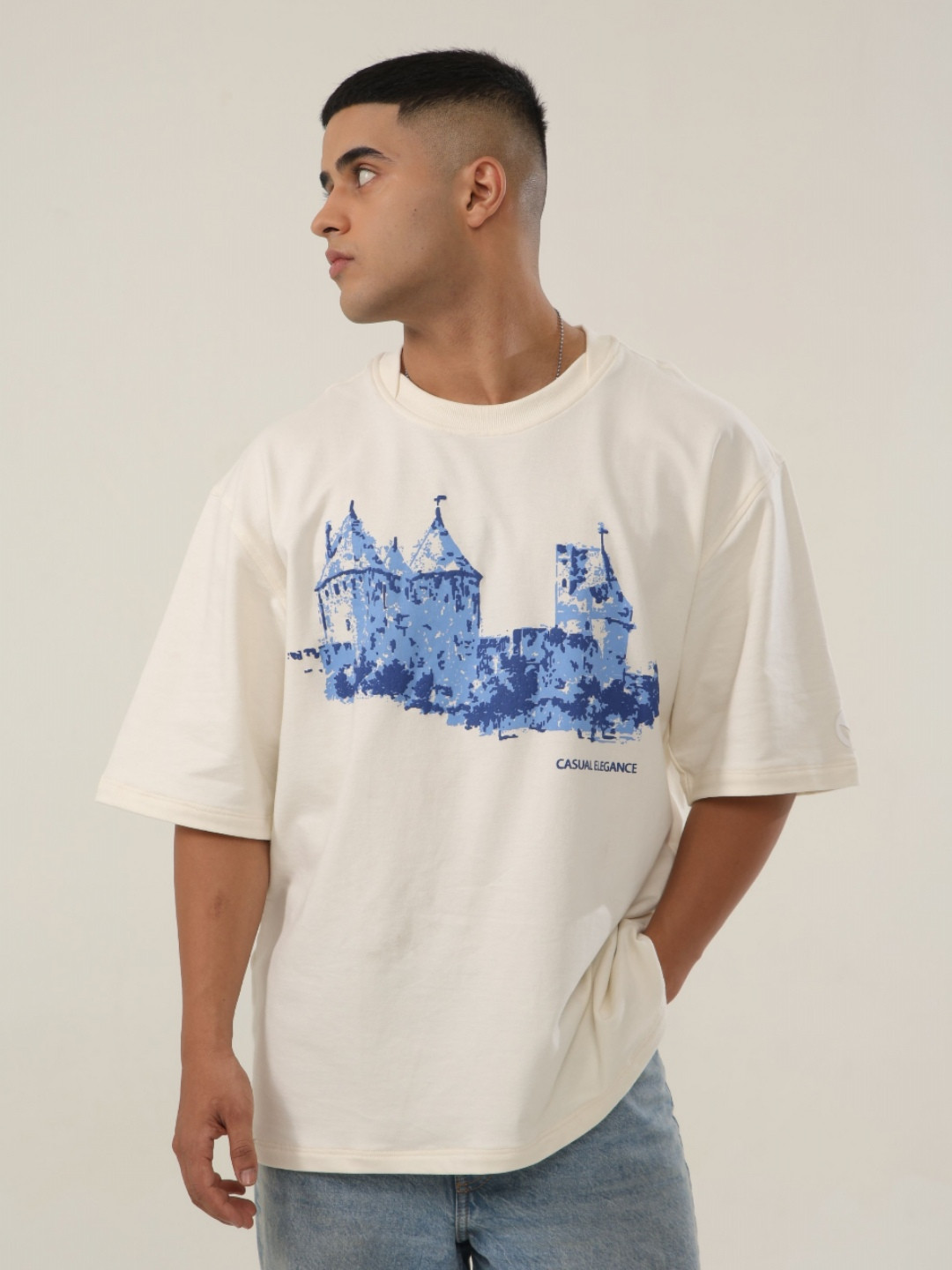 

Big Bunny Men Printed T-shirt, White